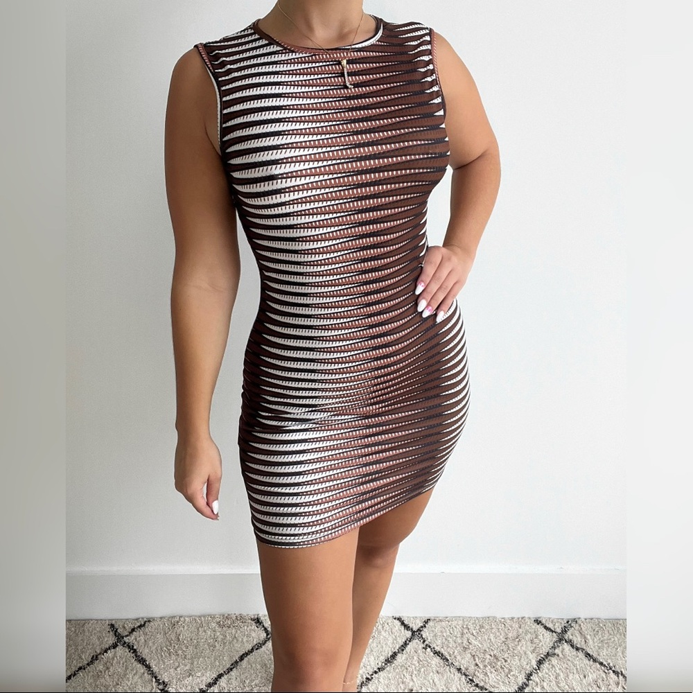 Ombré Pattern Dress